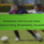 All-Weather Soft Ground Cleats: Waterproofing, Breathability, Durability