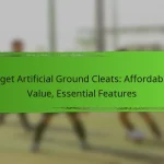 Budget Artificial Ground Cleats: Affordability, Value, Essential Features