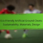 Eco-Friendly Artificial Ground Cleats: Sustainability, Materials, Design