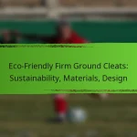 Eco-Friendly Firm Ground Cleats: Sustainability, Materials, Design