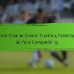Firm Ground Cleats: Traction, Stability, Surface Compatibility