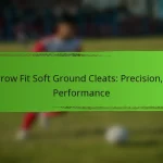 Narrow Fit Soft Ground Cleats: Precision, Fit, Performance