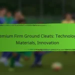 Premium Firm Ground Cleats: Technology, Materials, Innovation