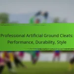 Professional Artificial Ground Cleats: Performance, Durability, Style