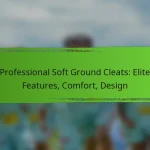 Professional Soft Ground Cleats: Elite Features, Comfort, Design