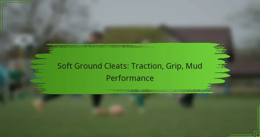 Soft Ground Cleats: Traction, Grip, Mud Performance