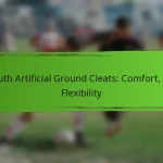 Youth Artificial Ground Cleats: Comfort, Fit, Flexibility