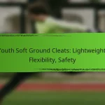Youth Soft Ground Cleats: Lightweight, Flexibility, Safety
